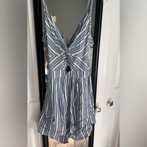 Stripped Romper
